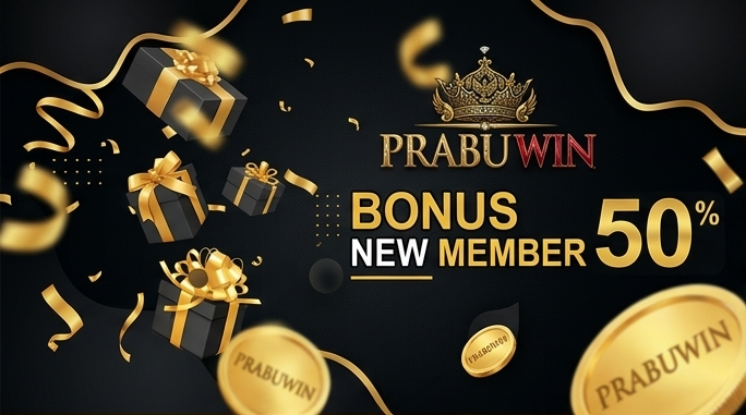BONUS NEW MEMBER 50% - 100%